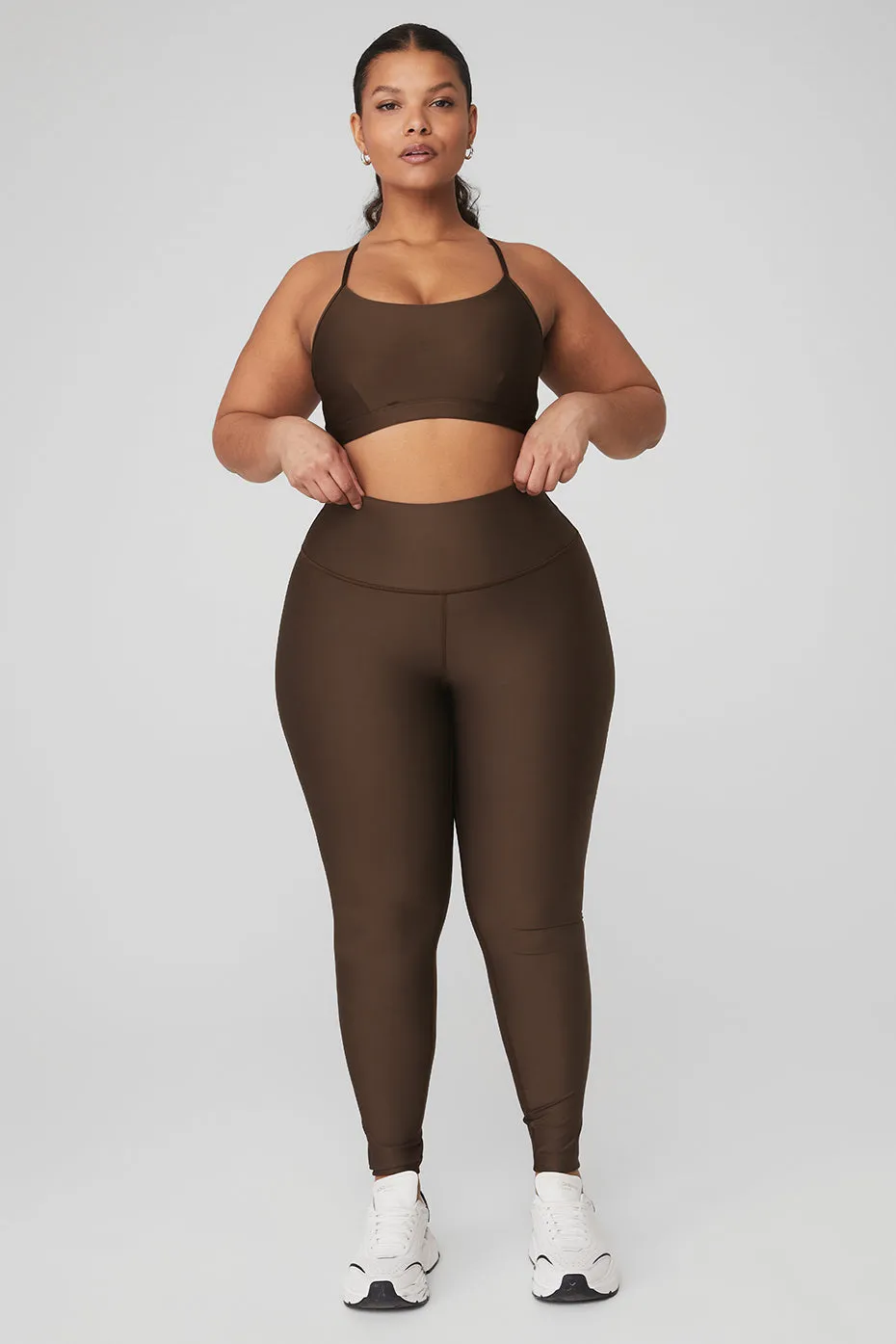 Intrigue Bra & High-Waist Airlift Legging Set