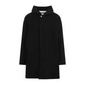 JIL SANDER Men's Virgin Wool Parka Jacket