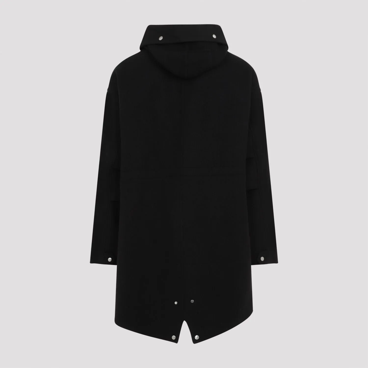 JIL SANDER Men's Virgin Wool Parka Jacket