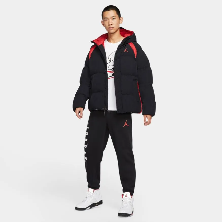 JORDAN PUFFER JACKET "BLACK/RED"