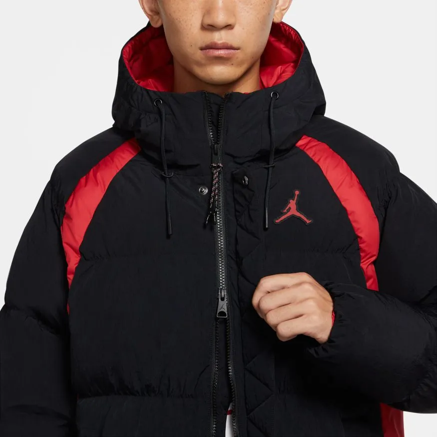 JORDAN PUFFER JACKET "BLACK/RED"