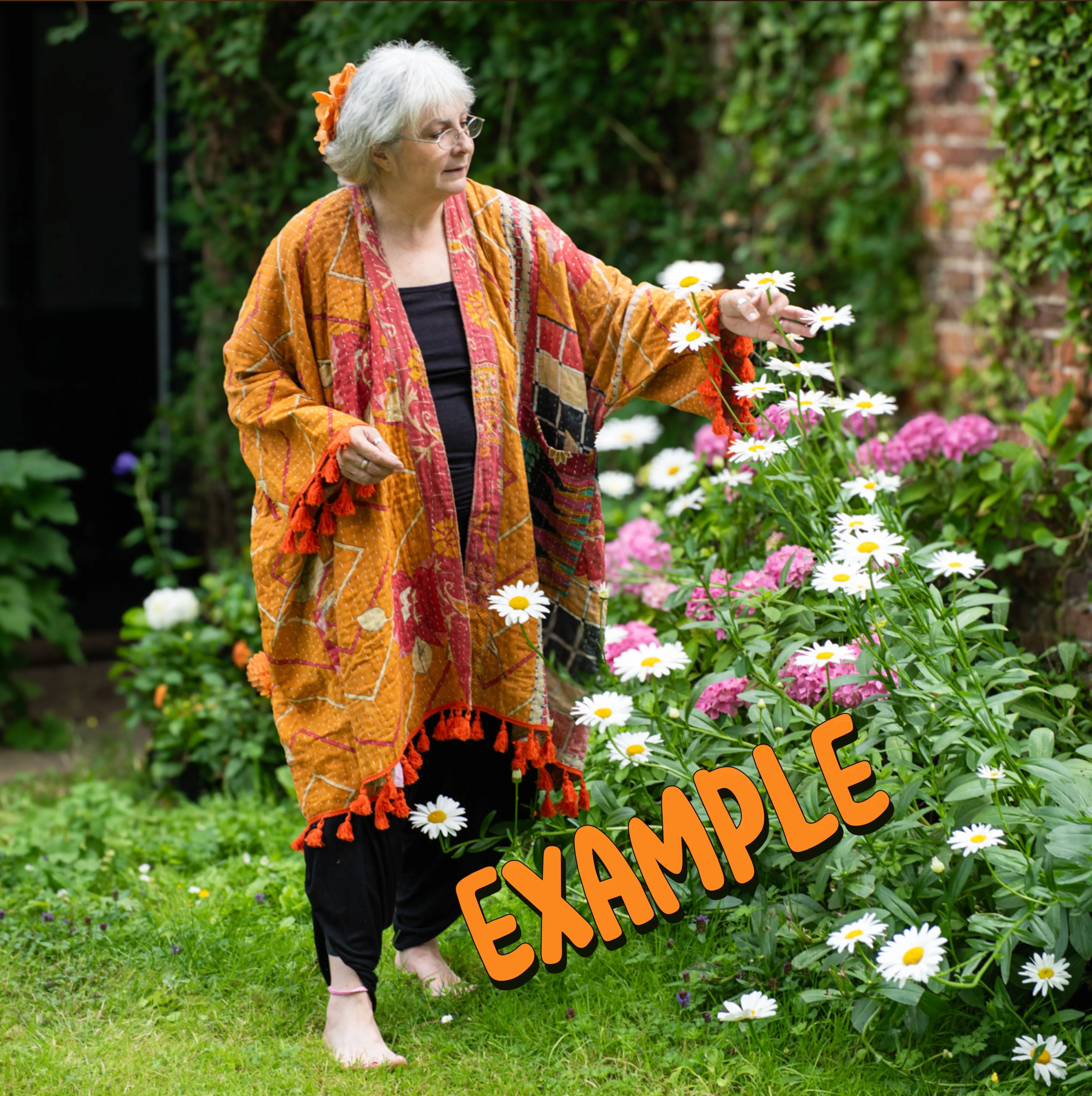 KANTHA GODDESS KIMONO | COAT (661OF)