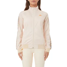 KAPPA WOMENS 222 BANDA FARATSIHO TRACK JACKET - BEIGE