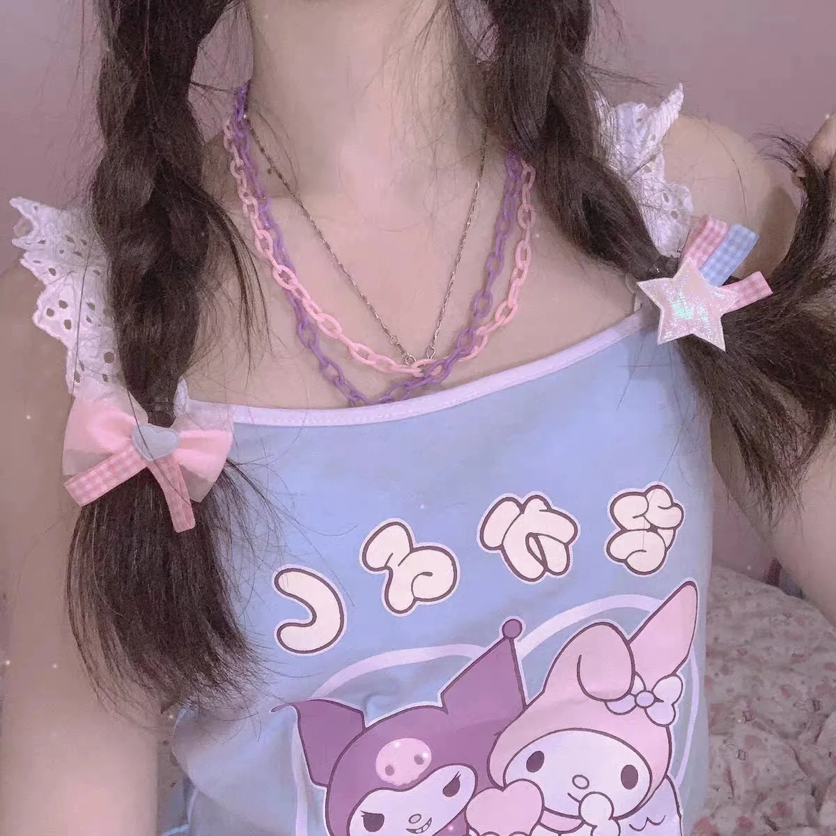 Kawaii Friends Crop Top