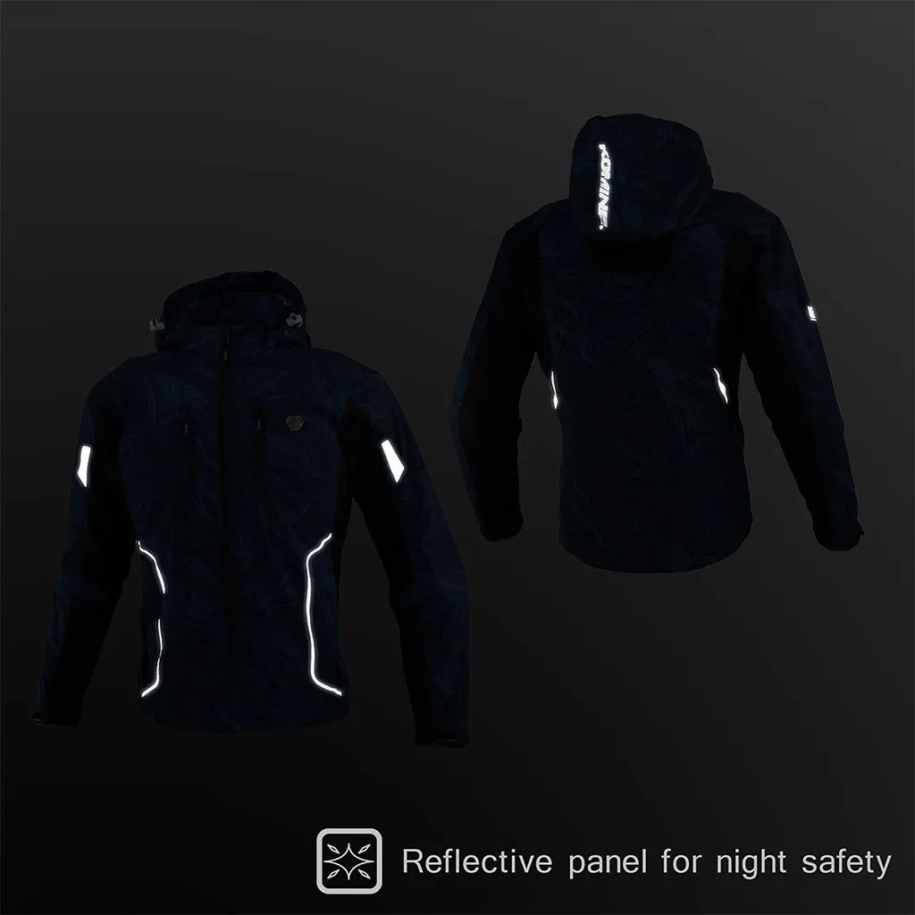 KOMINE JK-1123 PROTECT MOTORCYCLE HALF MESH PARKA GENRI