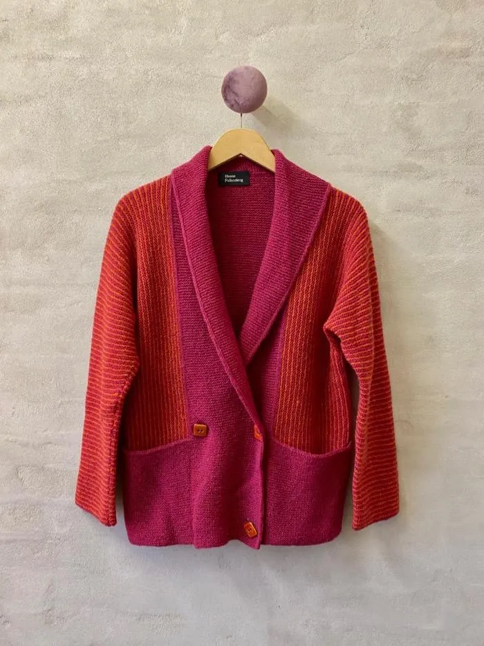 Kvadrille jacket by Hanne Falkenberg, No 20 knitting kit