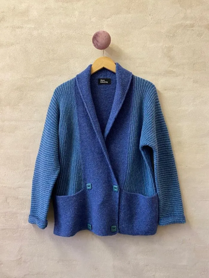 Kvadrille jacket by Hanne Falkenberg, No 20 knitting kit