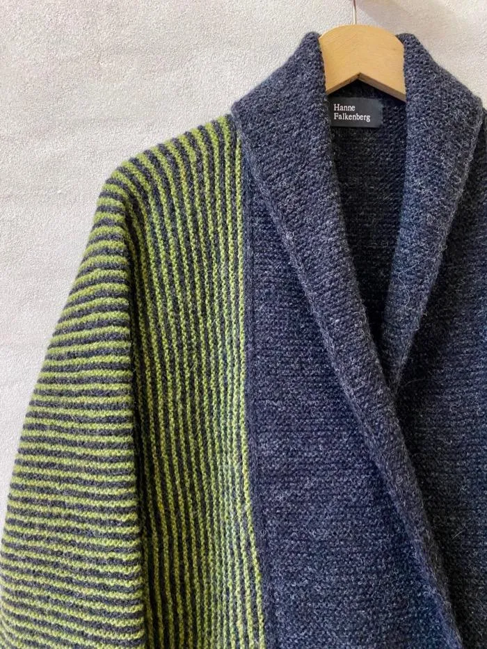 Kvadrille jacket by Hanne Falkenberg, No 20 knitting kit