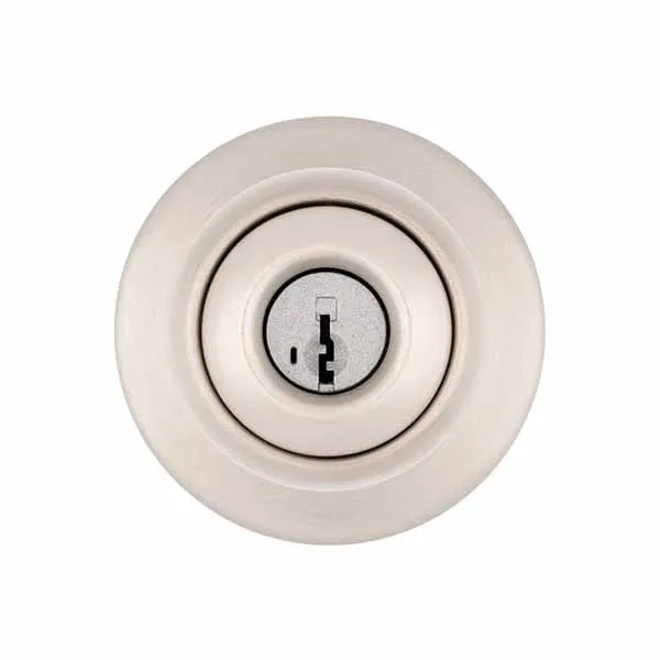 Kwikset - 400P - Polo Knob Set - Round Rose - Satin Nickel - Entrance - SC1 Schlage - SmartKey Technology - Grade 3