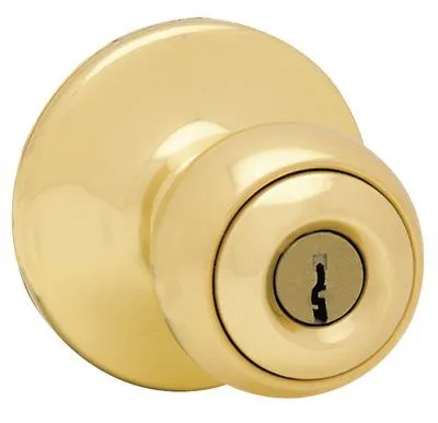 Kwikset Polo Entry Lockset Keyed Alike 6 Polished Brass