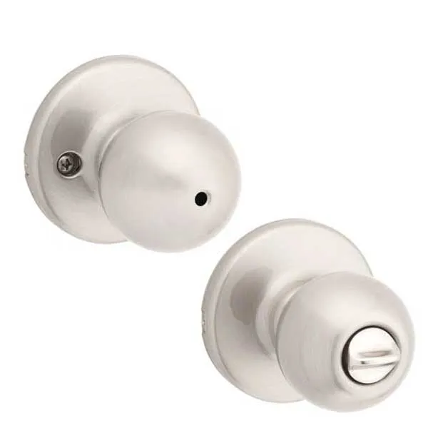 Kwikset - Polo Knob Set - Round Rose - Optional Finish - Optional Function - Grade 3