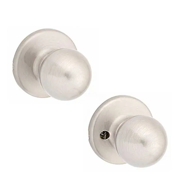 Kwikset - Polo Knob Set - Round Rose - Optional Finish - Optional Function - Grade 3