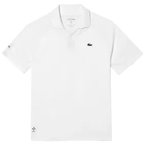 Lacoste Men's Medvedev Ultra-Dry Polo - White