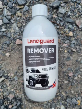 Lanoguard overspray remover and gun wash