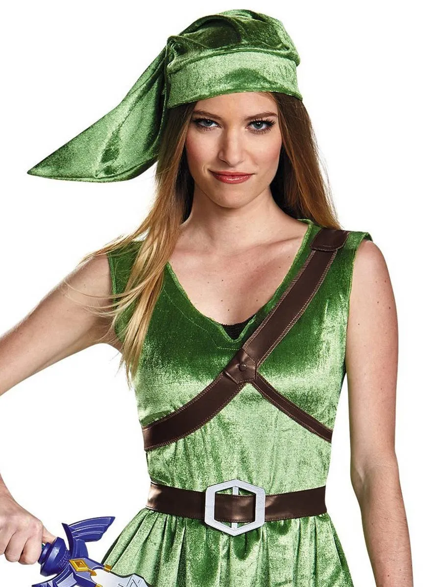 Legend of Zelda Plus Size Womens Deluxe Link Costume