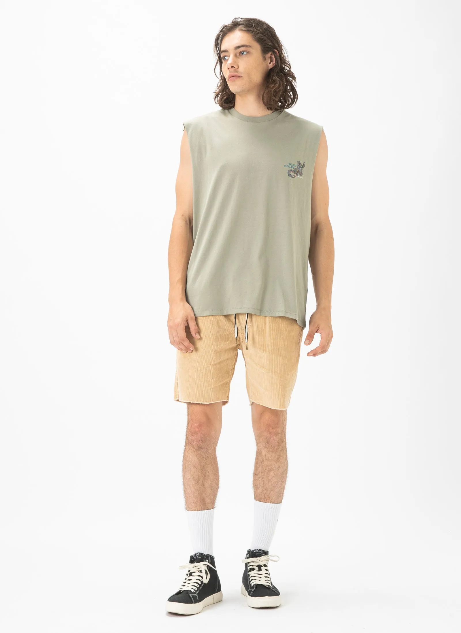 Legless Muscle Tee Sage