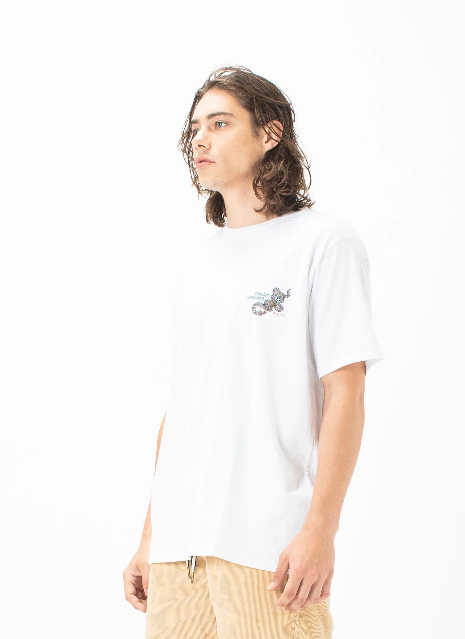 Legless Tee White