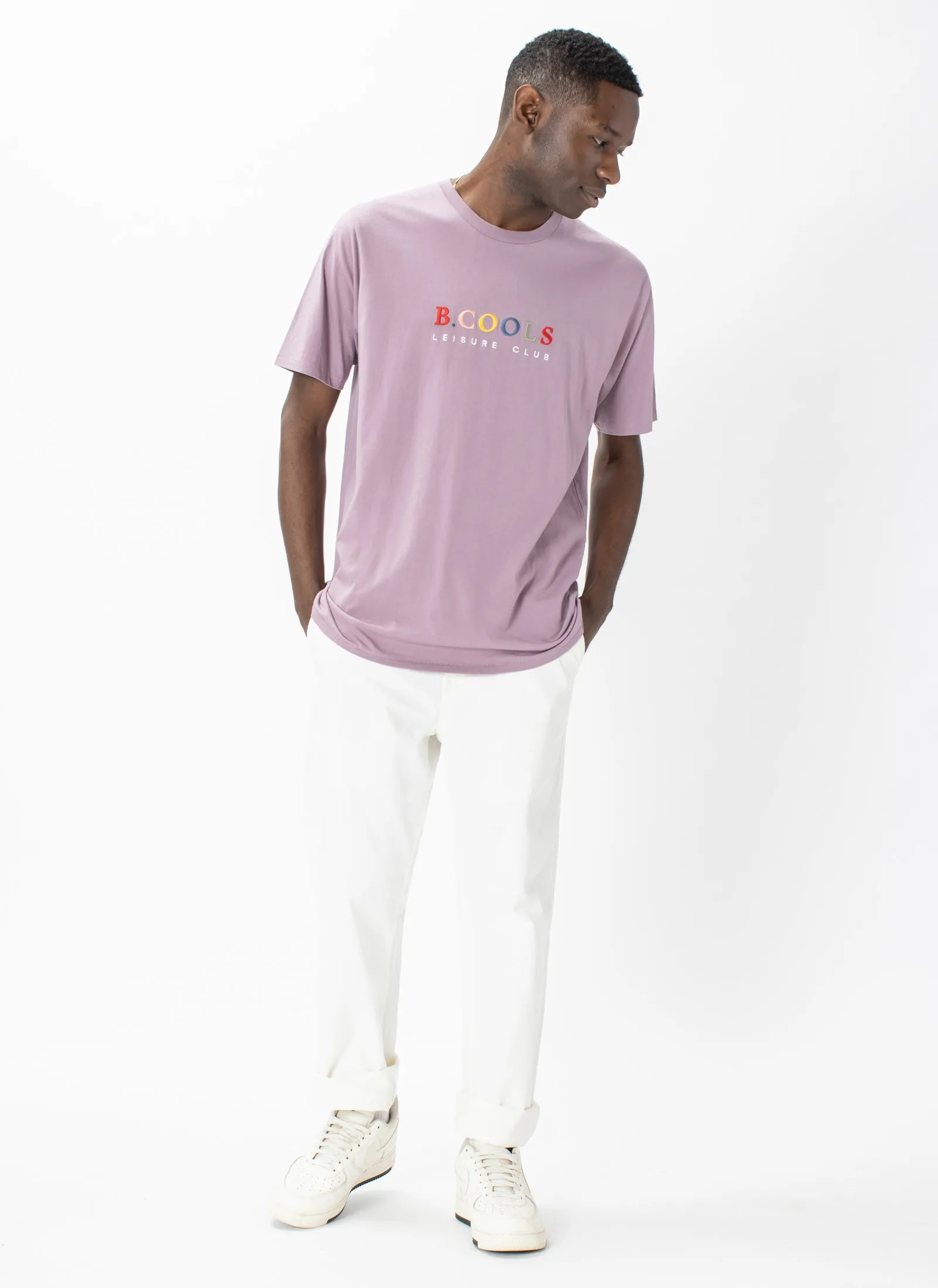 Leisure Club Tee Lilac