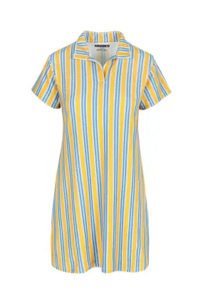 Lily-Balou Adult Bette Stripes Terry Polo Dress