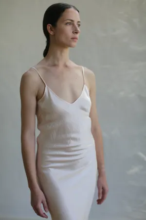 Liquid Slip Dress | Champagne