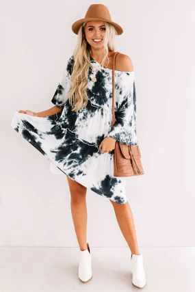 Living In The Moment Tie Dye Babydoll Dress