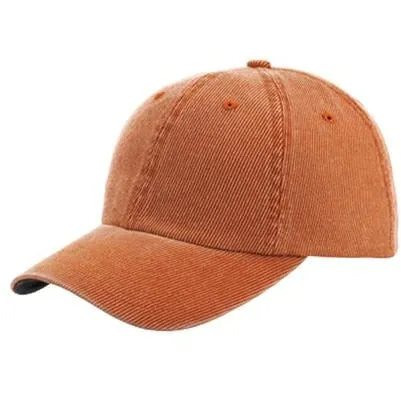 Low Profile Unstructured Cotton Twill Washed Dad Hat Cap