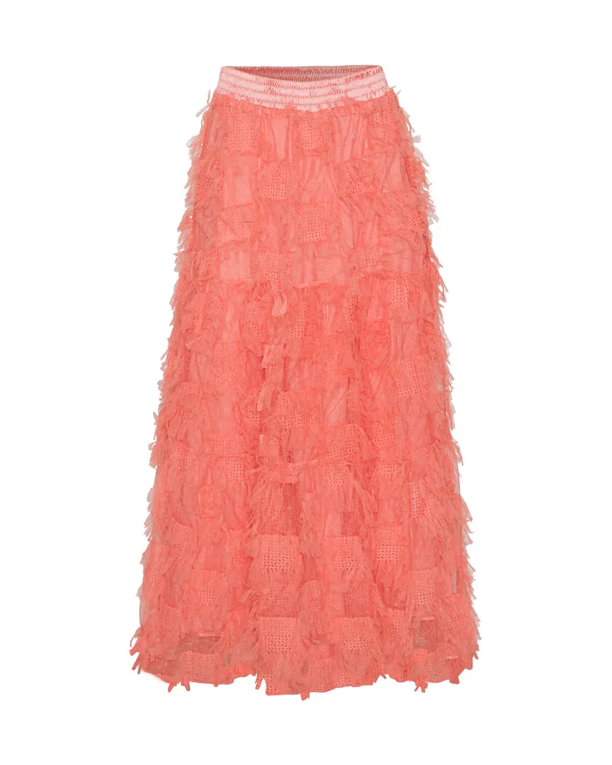 Magda Skirt - Coral