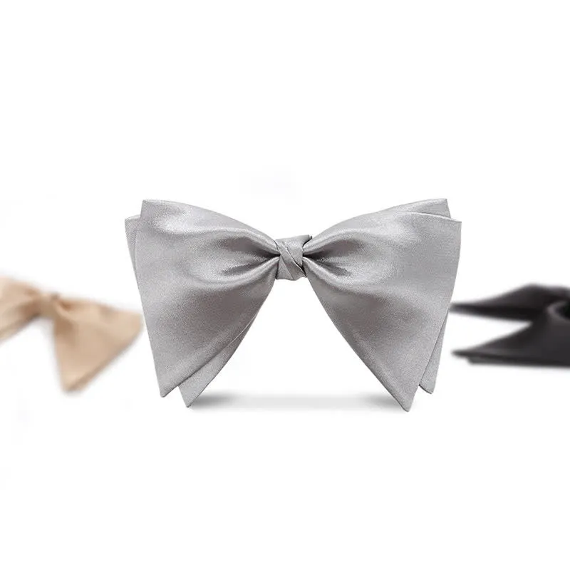 Men's Graceful Wedding Groom Oversized Pointed Bow Tie