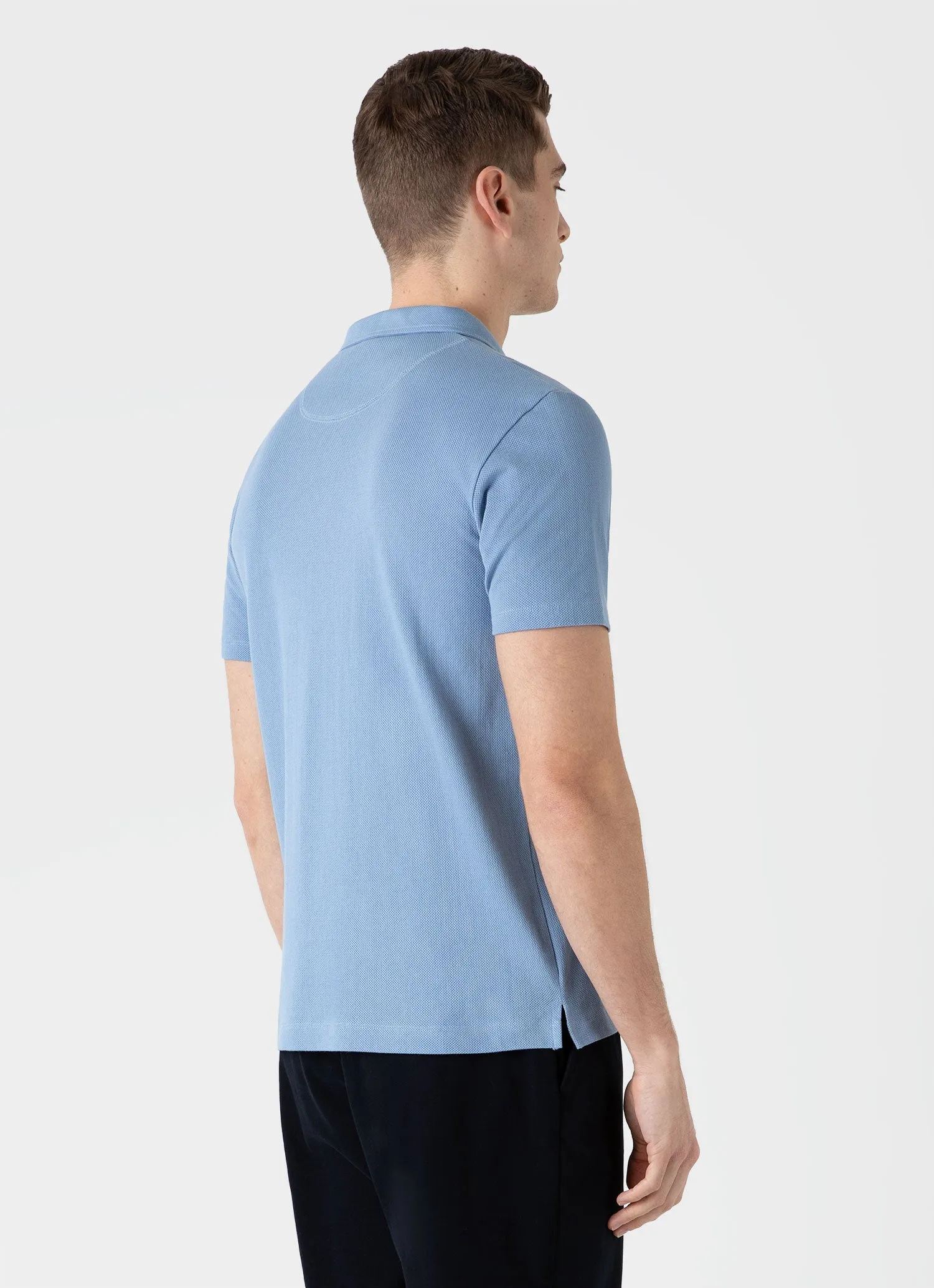 Men's Riviera Polo Shirt in Cornflower