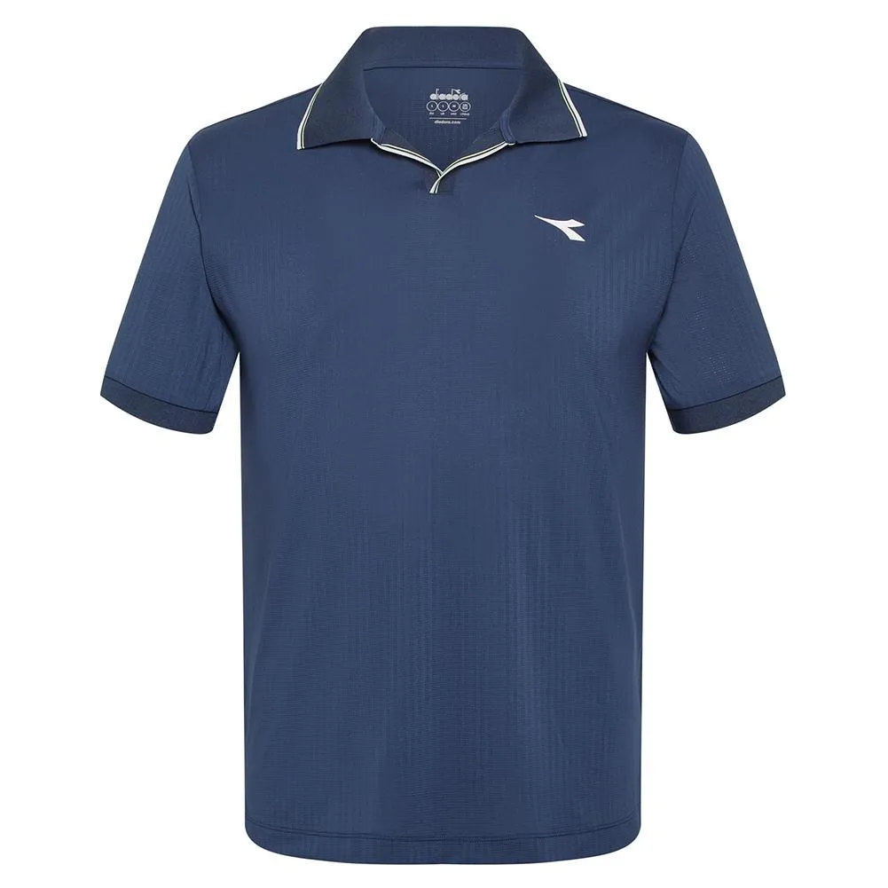 Mens Short Sleeve Icon Tennis Polo