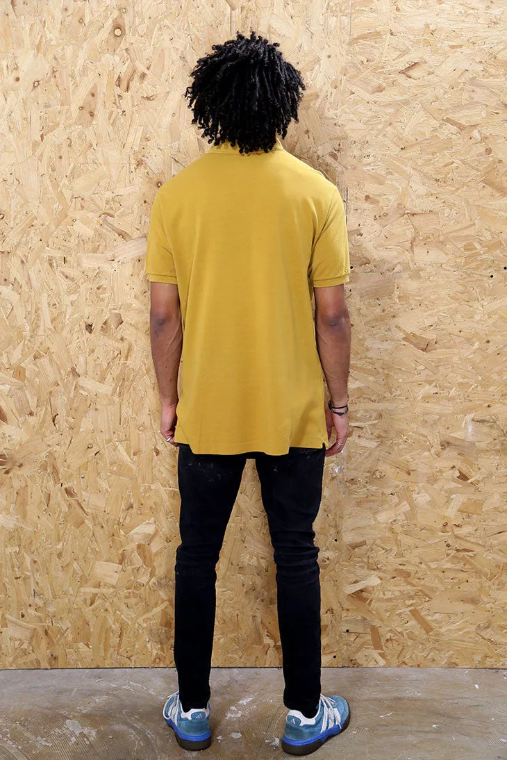 Mustard Yellow Lacoste Polo Shirt