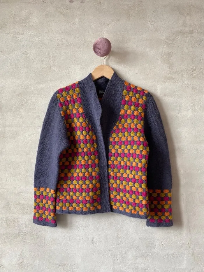 Napoli jacket by Hanne Falkenberg, No 20 knitting kit