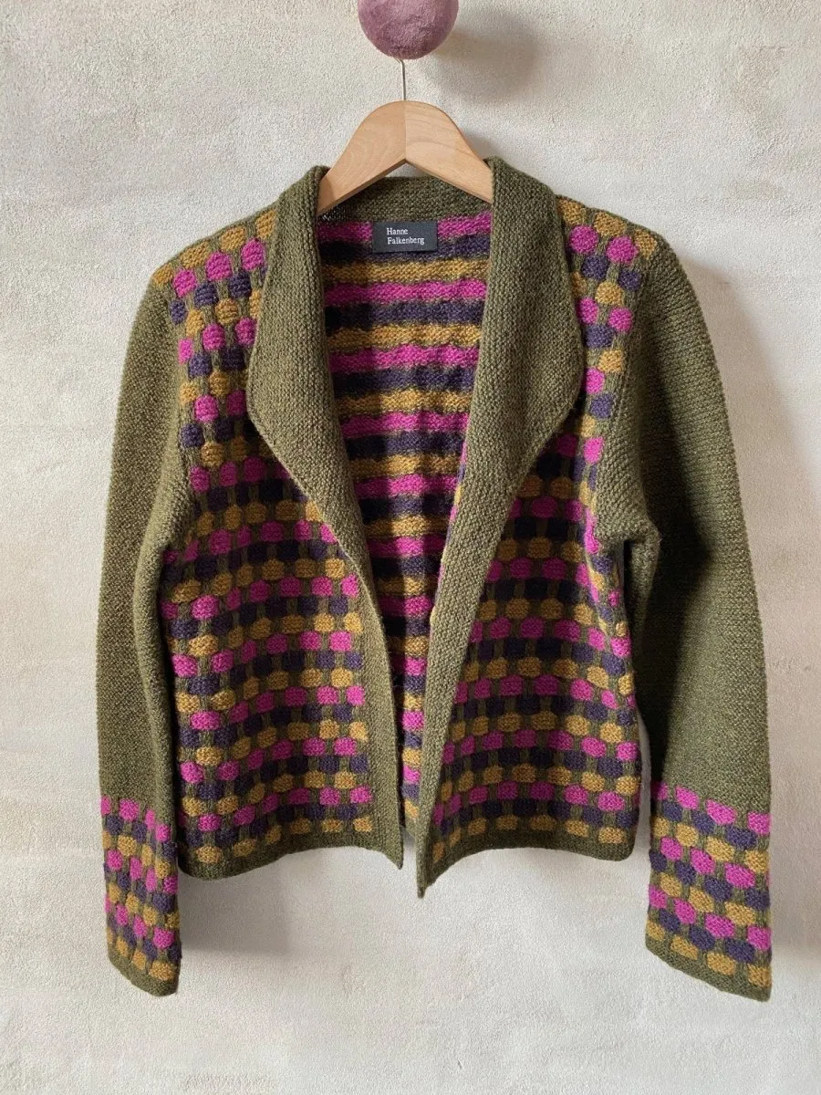 Napoli jacket by Hanne Falkenberg, No 20 knitting kit