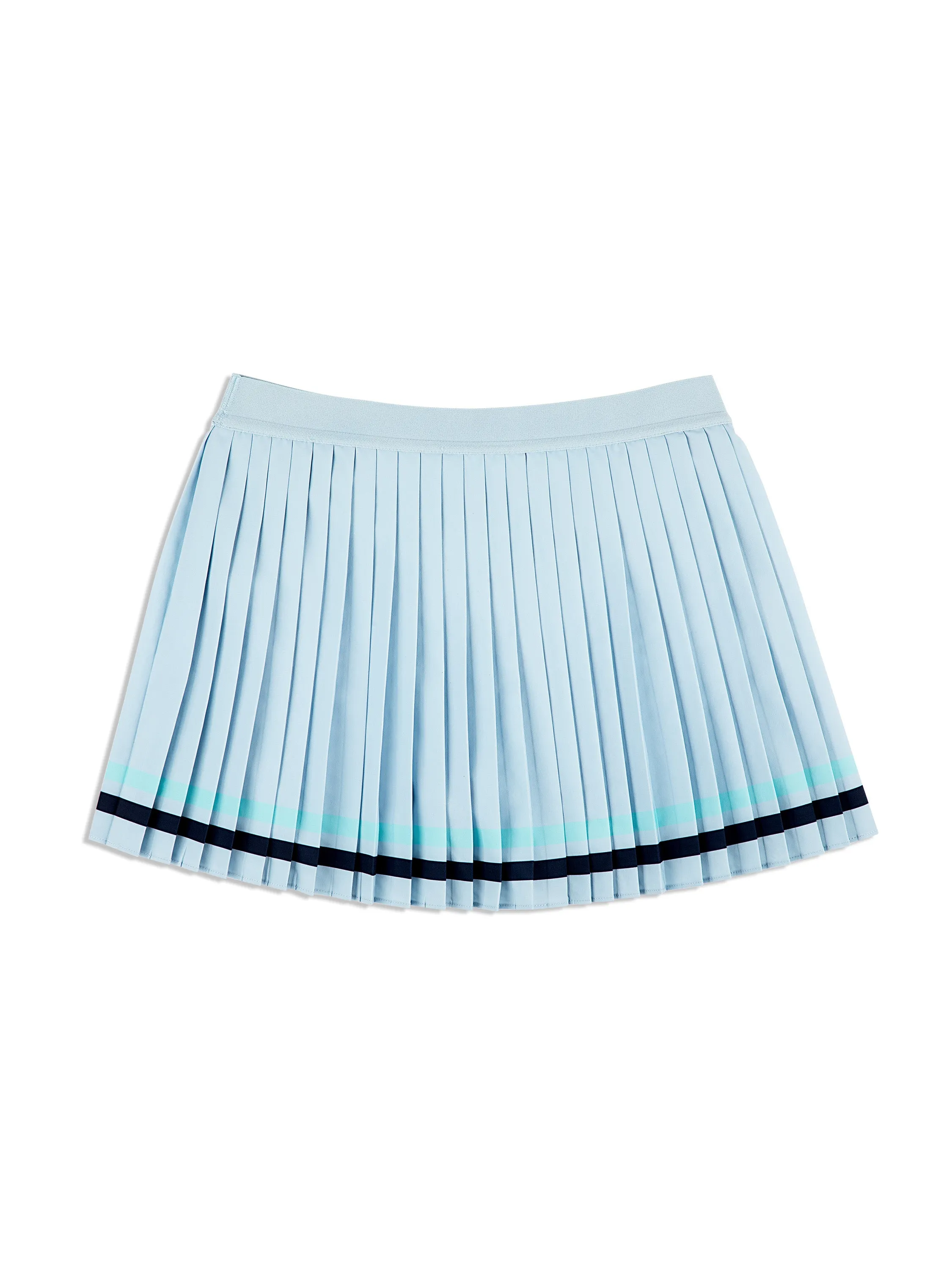 Noale Tennis Wrap Skirt- Celestial Blue