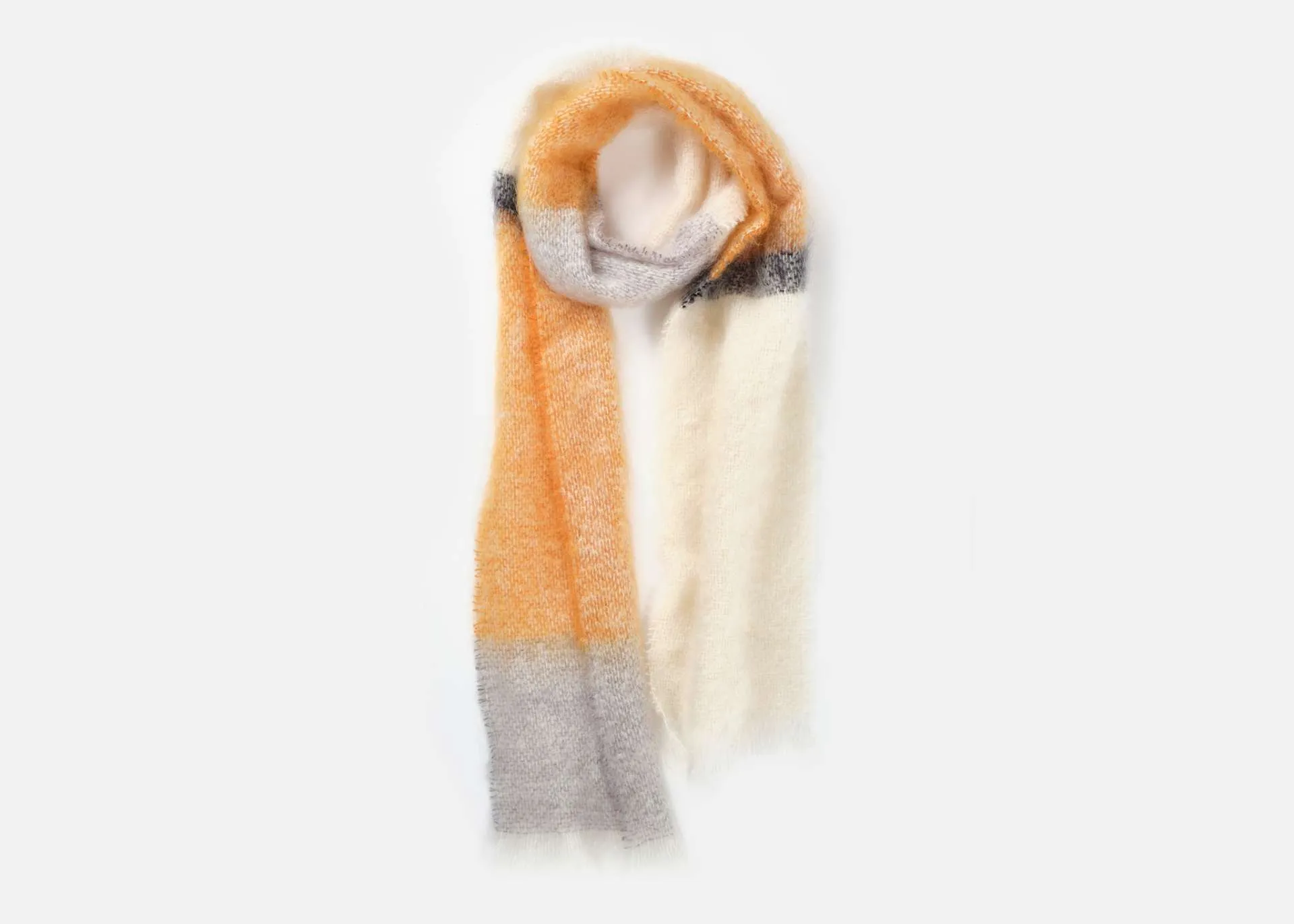 Ochre Silare Mohair XScarf