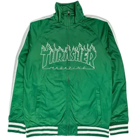 Outline Flame Track Jacket (Green)