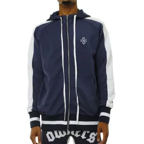 Own The Team Double Stripe Track Jacket Navy