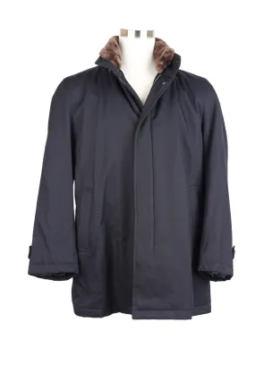 Padded Parka w/ Fur Collar- Loro Piana Storm System