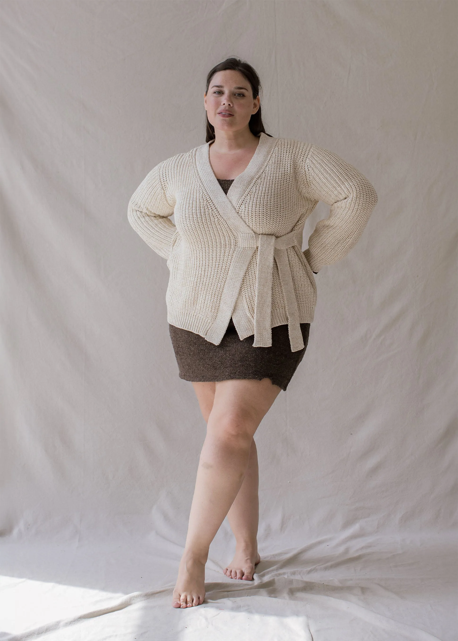 Paloma Wrap Knit Vanilla