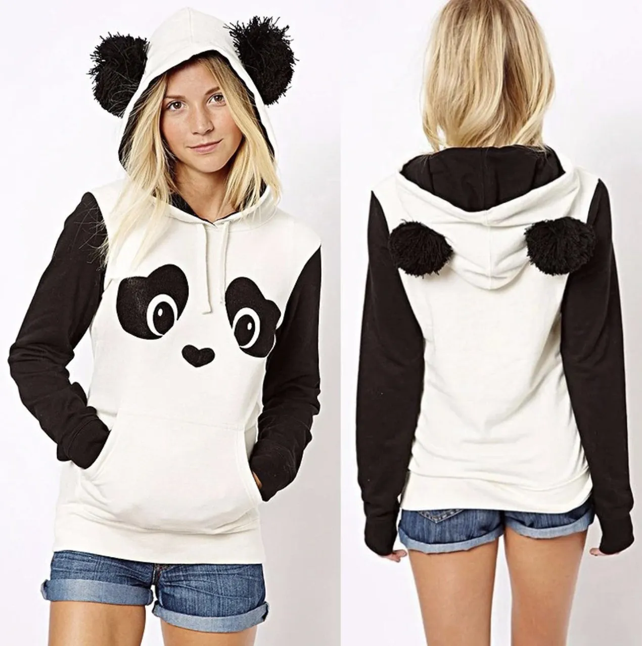 Panda Hooded Sweater