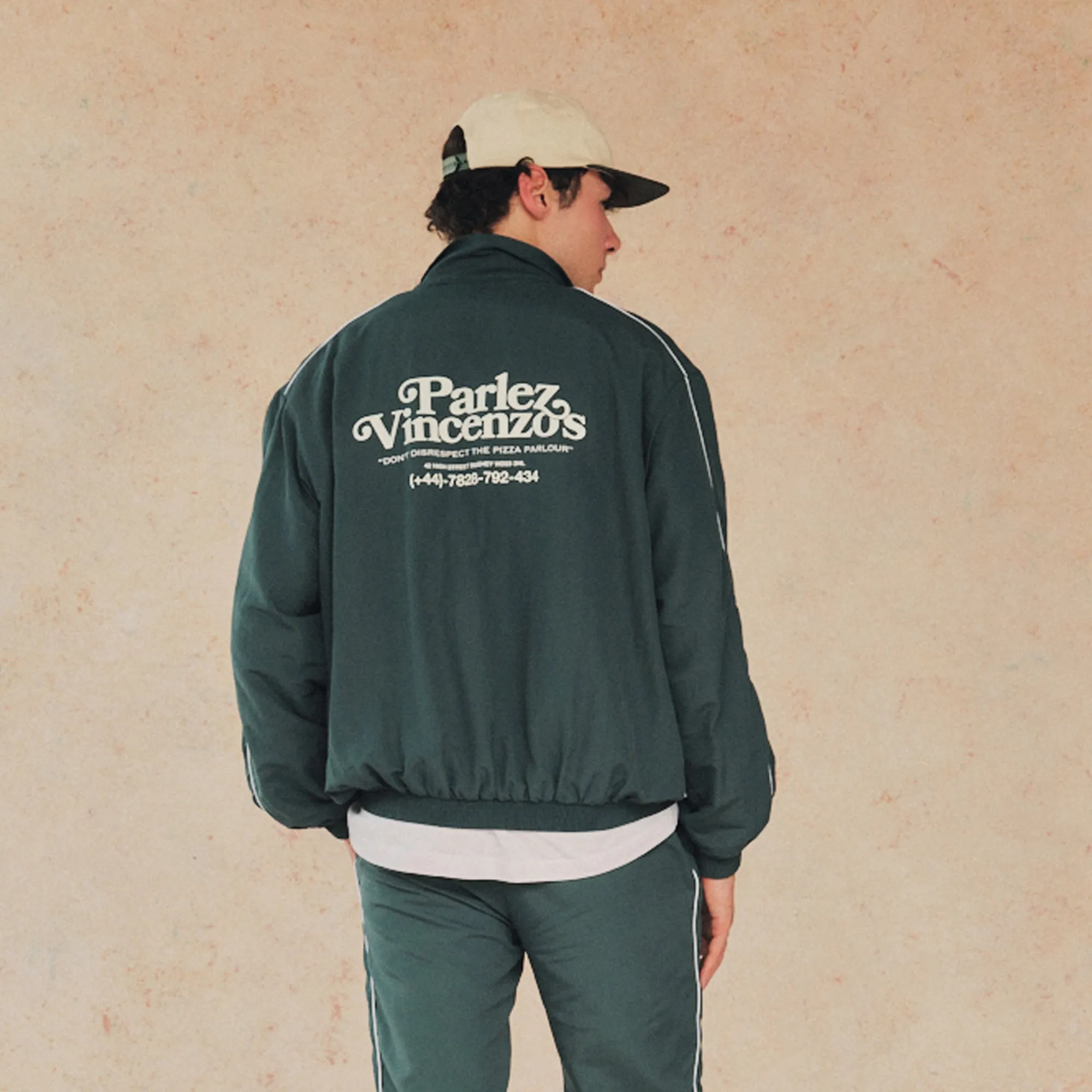 Parlez X Vincenzo's Track Jacket Deep Green