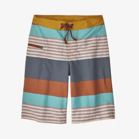 Patagonia Boys' Wavefarer Boardshorts Fitz Stripe: Plume Grey