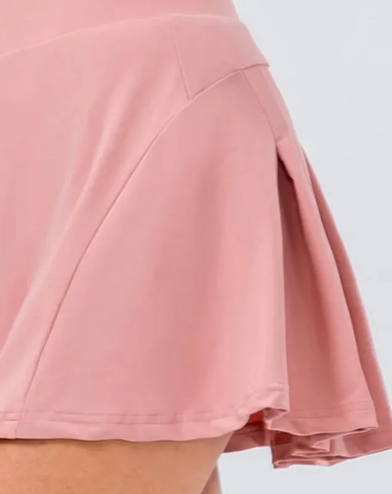 Pink Bobcat Tennis Skirt