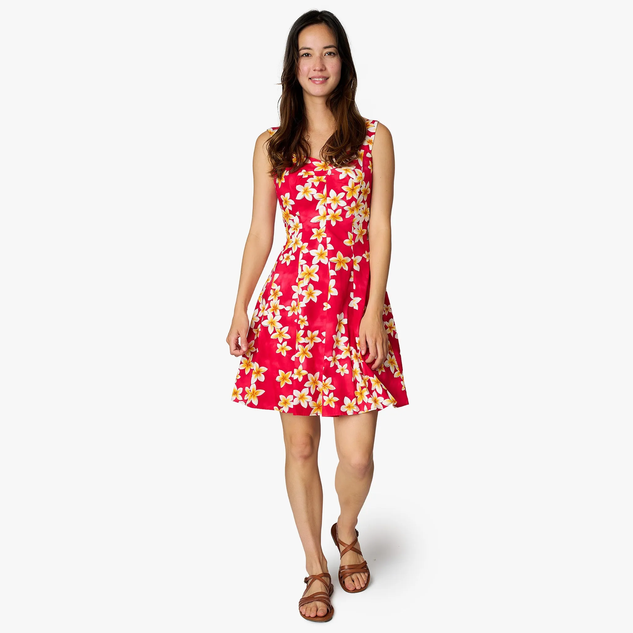 Plumeria Mini Sundress