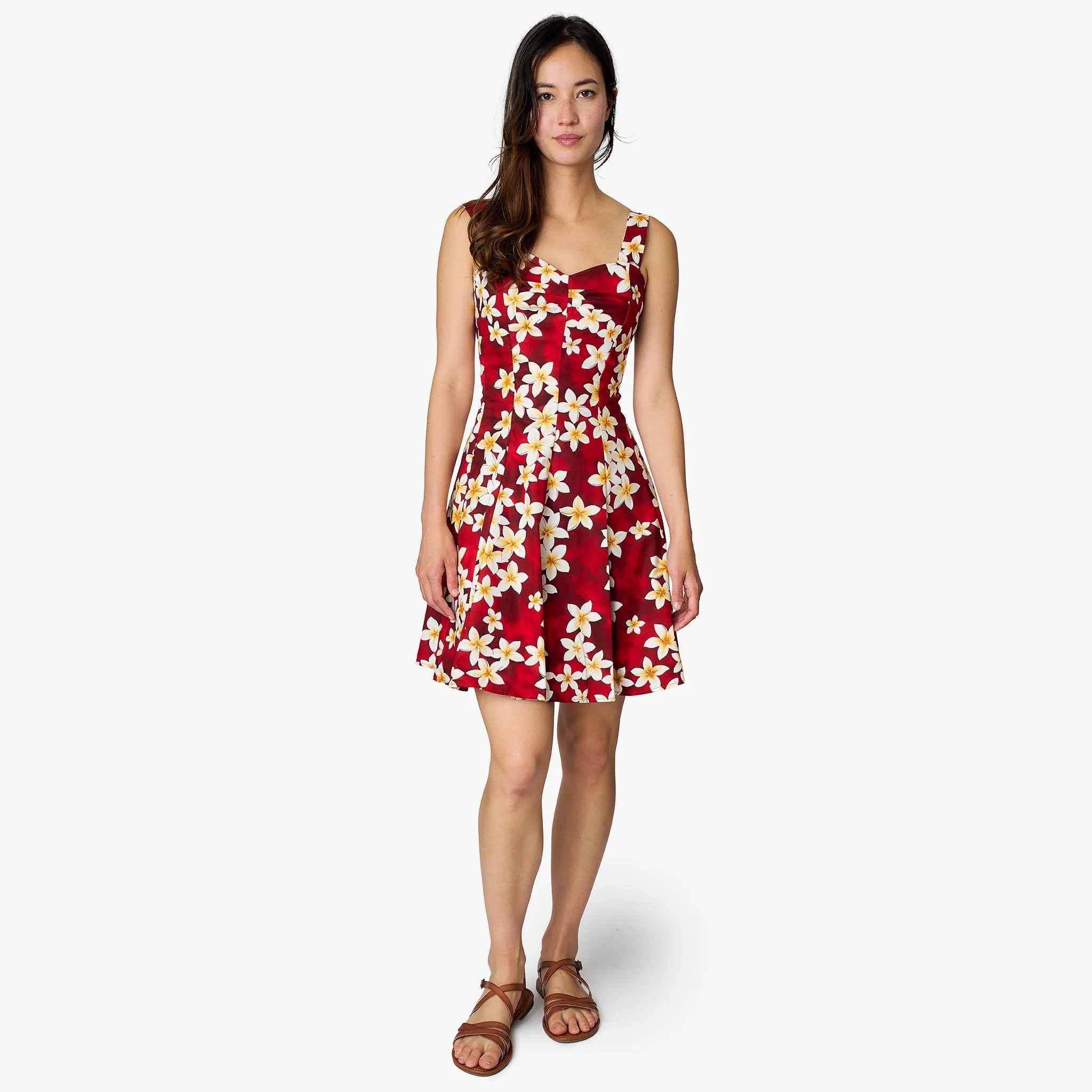 Plumeria Mini Sundress