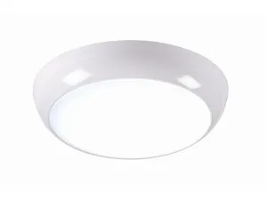 Polo 28 Watt 2D High Frequency IP44 Circular Luminaire c/w Microwave Occupancy Sensor