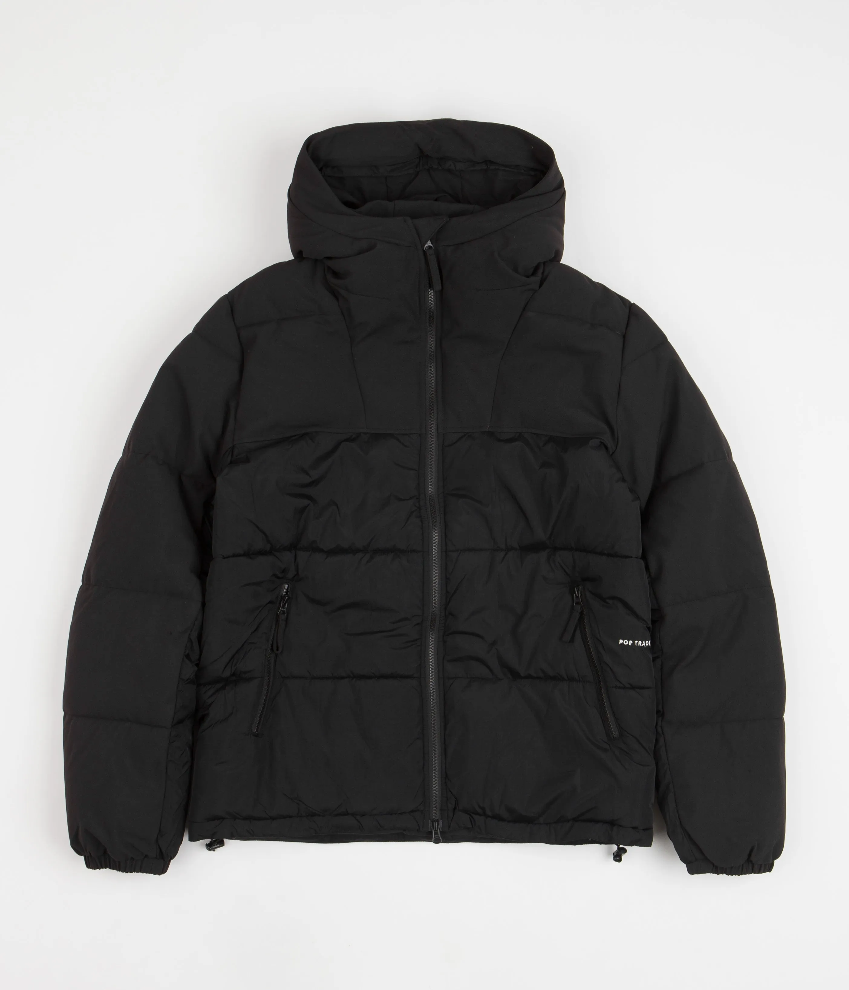 Pop Trading Company Alex Puffer Jacket - Black