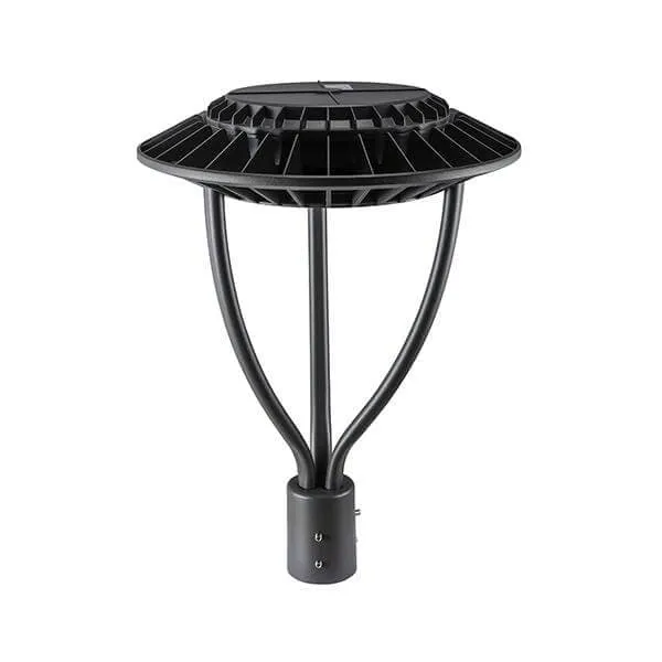 Post Top Lantern Light 20/30/40/60W TUNEABLE 3000K/4000K/5000K ADJUSTABLE W/PHOTOCELL