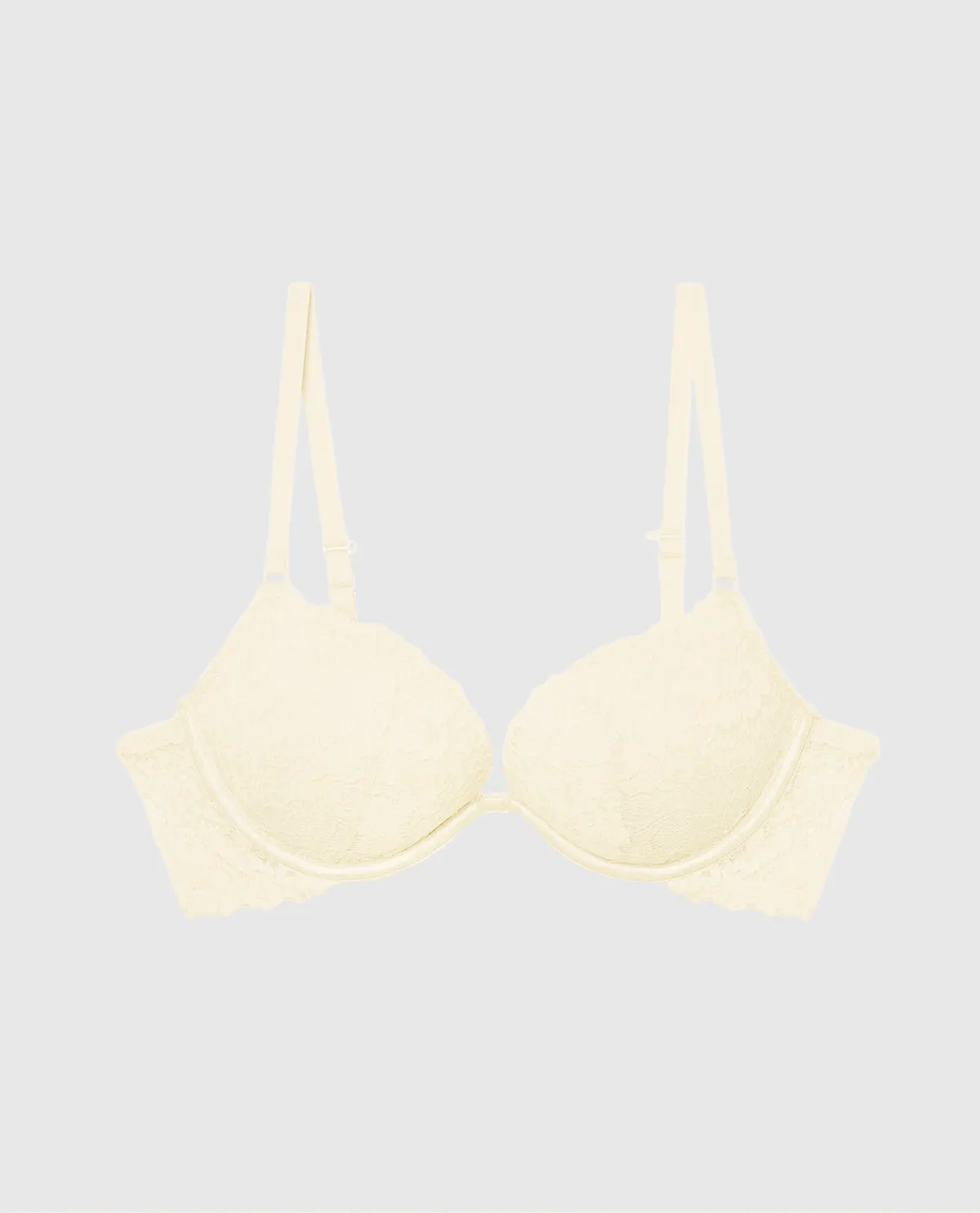 Push Up Bra with Allover Lace