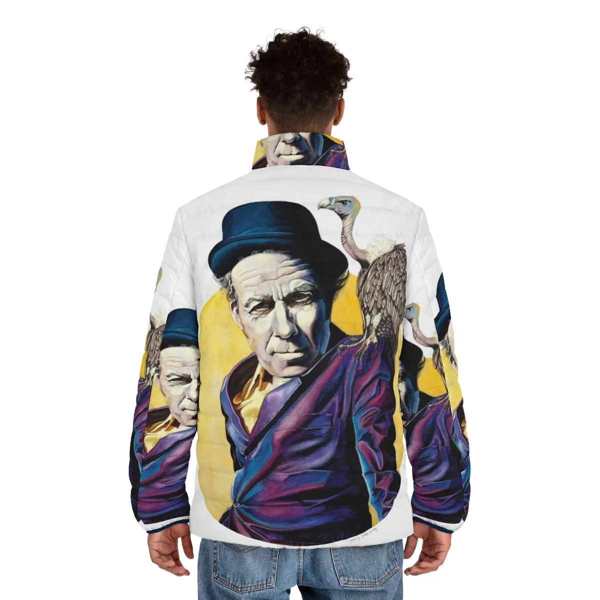 "Bad As Me" Tom Waits Inspired Puffer Jacket for Quirky Music Fans